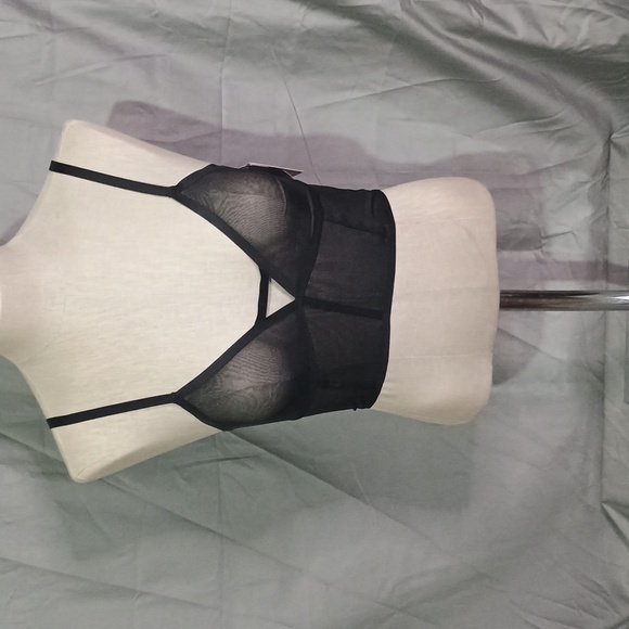Auden Sheer Black Bralette - Picture 1 of 5